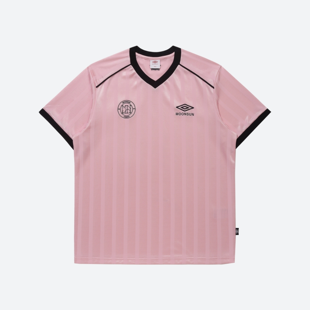 MOONSUN ♥ Umbro コラボ Ringer Lettering T-Shirt Umbro x MOONSUN Ringer Lettering T-Shirt / Yellow - 감도