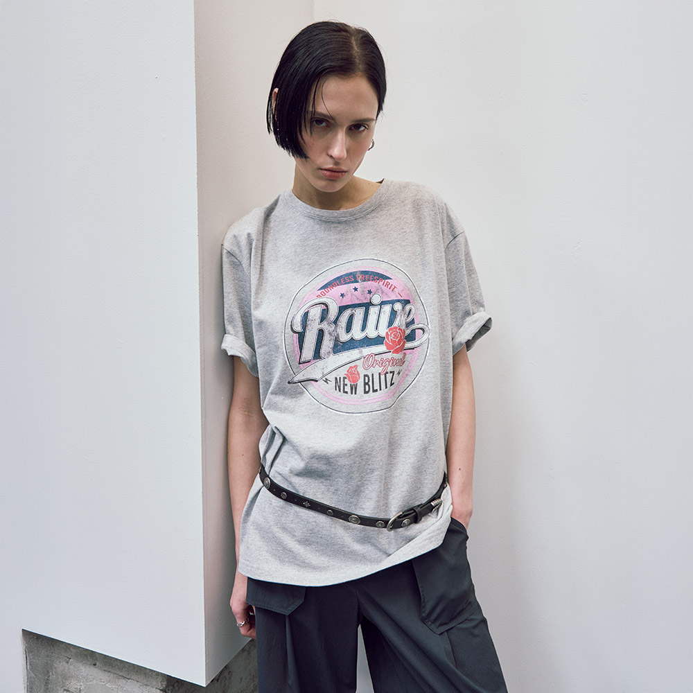 ★RAIVE★ Crown Raive Graphic Tshirt VW5ME601_3color MUSINSA公式 | RAIVE Crown Raive Graphic T-shirt VW5ME601_3color