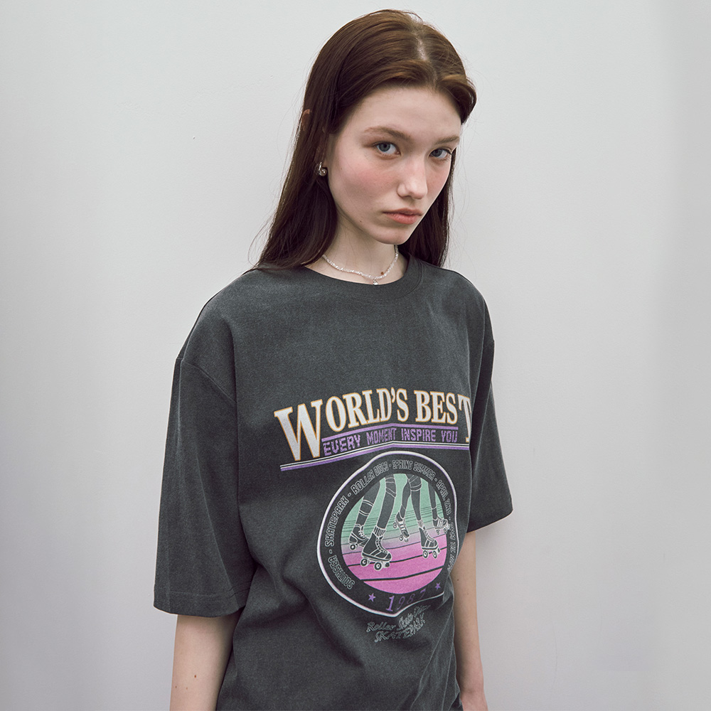 Crown Raive Graphic T-shirt VW5ME601_3color - 감도 깊은 취향