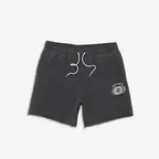 Heritage Washed Crop Shorts pant (Black)