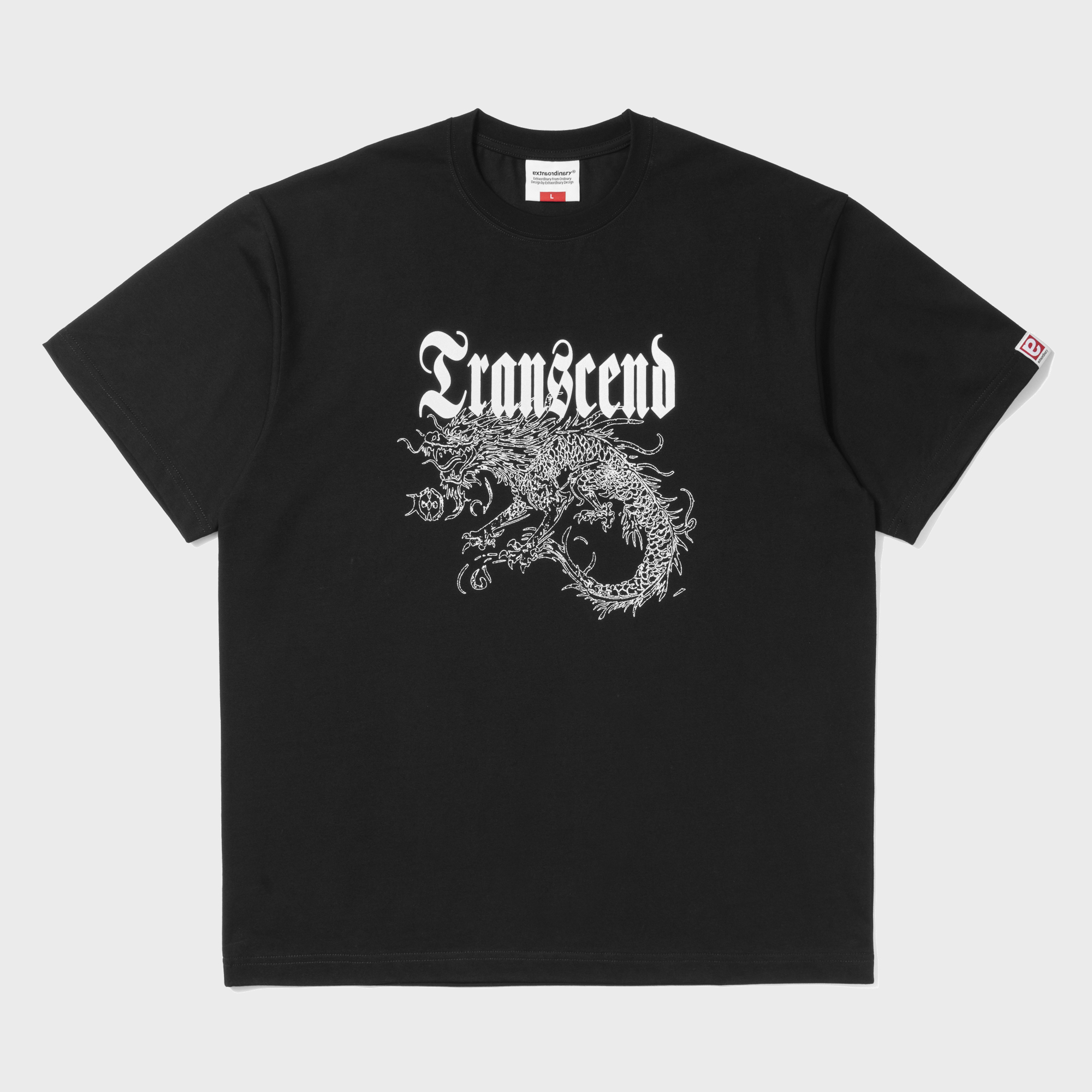 [NOT4NERD] N4ND Dagger Tribal Logo T-Shirts  /追跡付 N4ND Dagger Tribal Logo T-Shirts - Black - 감도 깊은 취향