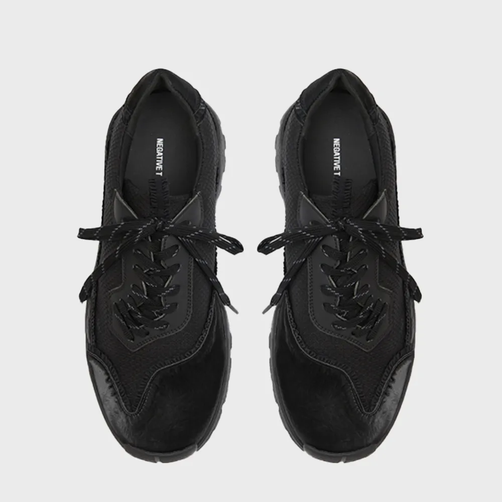 SOFT SEOUL X NEGATIVETHREE] 23FW Hatsukoi Sneakers Black