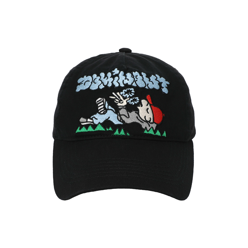 【YOUTHBATH】YB X Oliwa Ball Cap YB X Oliwa Mesh Trucker Cap_LIGHT BLUE - youthbath