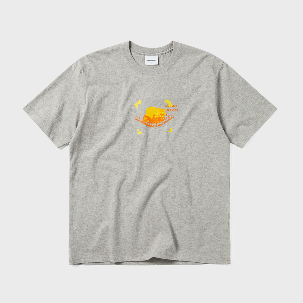 【THISISNEVERTHAT】TNT_Mickey_Ringer Tee ライトヘザーグレ TNT_Mickey_Ringer Tee Light Heather Grey - 감도 깊은 취향