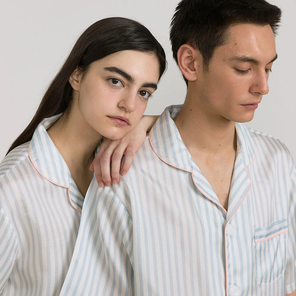 [29CM 단독] [인견] (couple) Yogurt Short Pajama Set