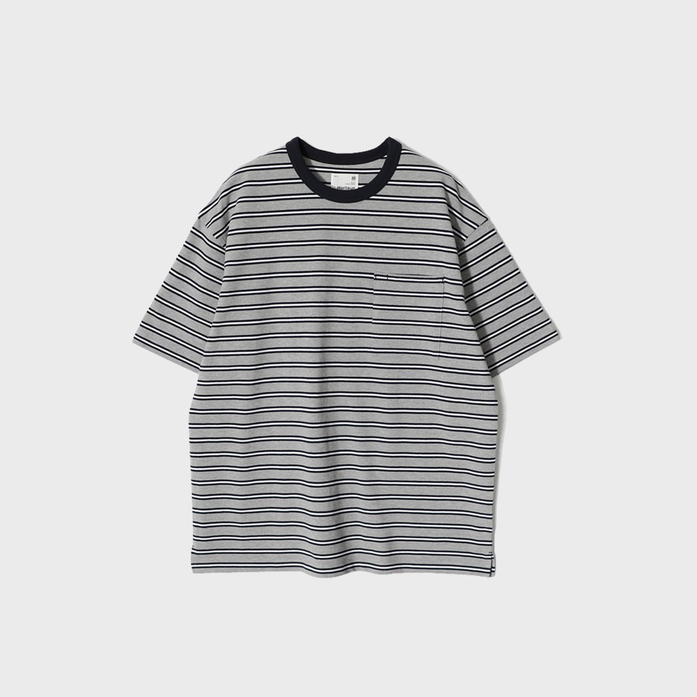 PARTIMENTOのEngineered Stripe Ringer Tee 全2色 PARTIMENTO