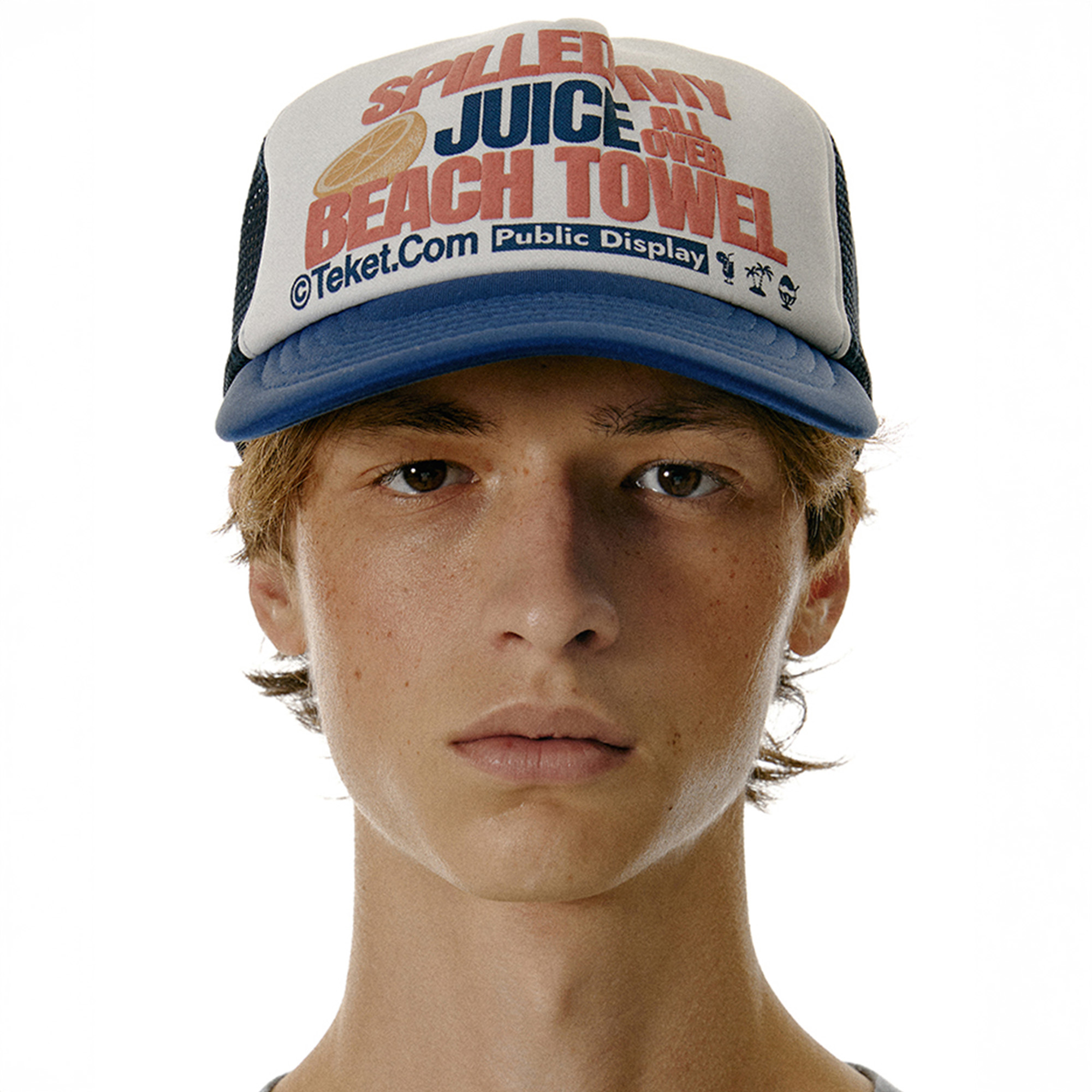 [teket] Be Careful Trucker Cap ★大人気★ Be Careful Trucker Cap Burgundy - 감도 깊은 취향 셀렉트샵 29CM