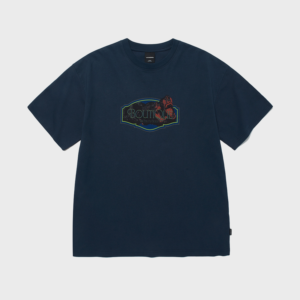 Tシャツ・カットソー NOT4NERD N4ND Trident Logo TShirts Grey J1TS008BGR N4ND Trident Logo T-Shirts - Grey - 감도 깊은 취향 셀렉트샵 29CM