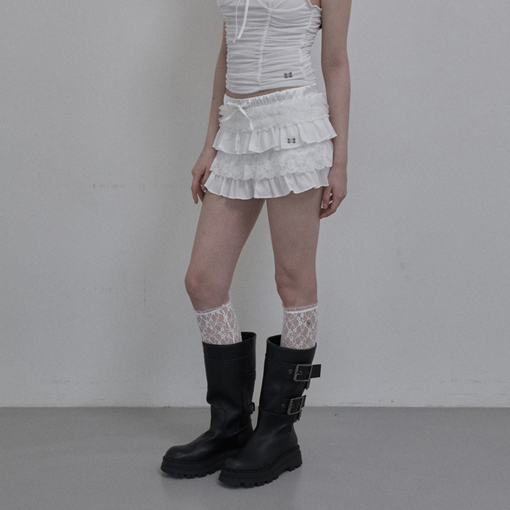 TUTU MIX SKIRT PANTS / CAMO - 감도 깊은 취향 셀렉트샵 29CM