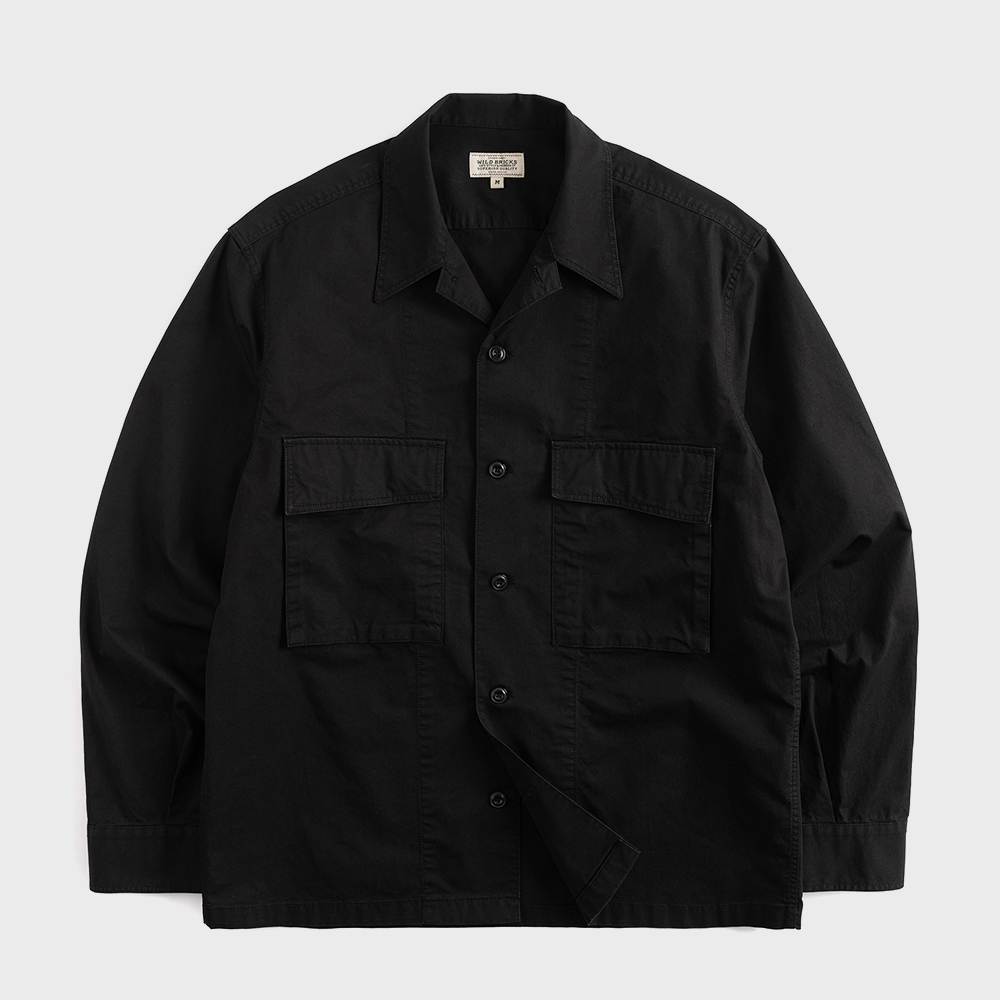 定価4.5万 wjk weft satin army シャツジャケット M
