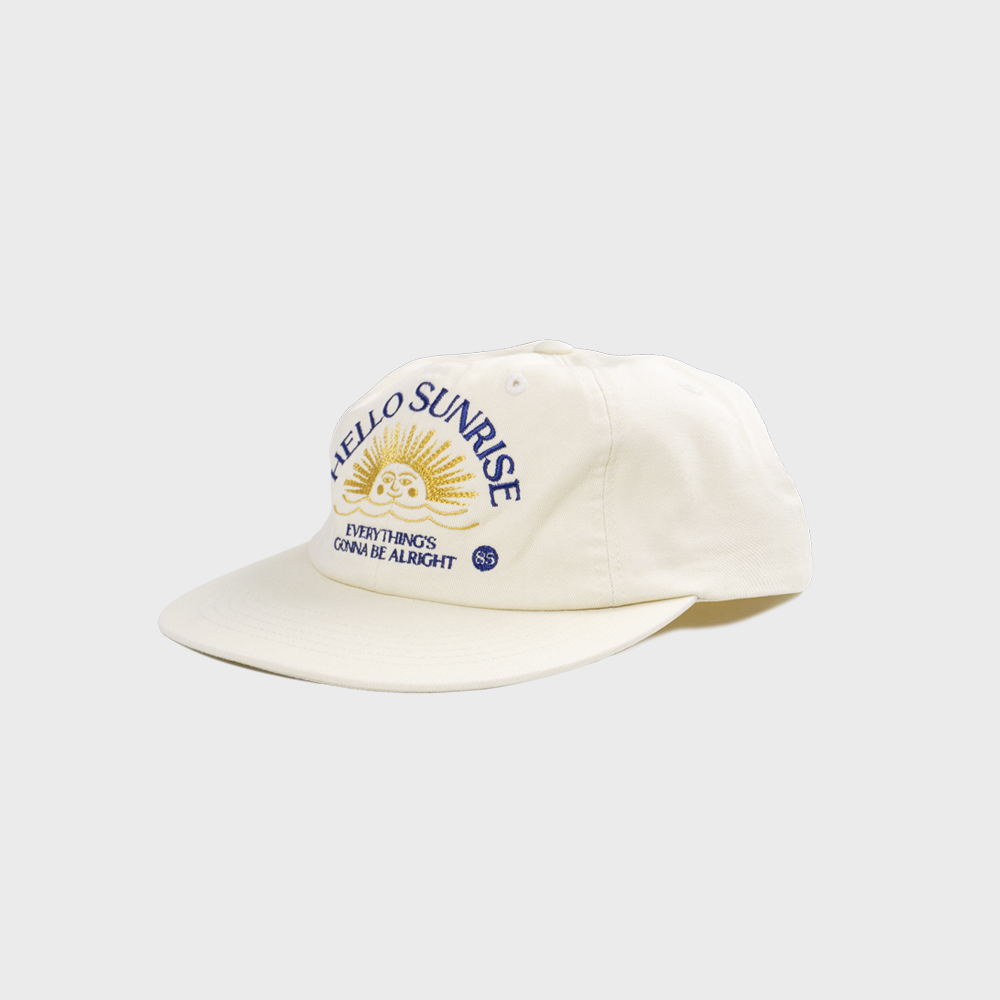 HELLO■Washed Two Tone Arch Logo 6panel Cap_Pink■送料込 Washed Two Tone Arch Logo 6panel Cap_Ivory - 감도 깊은 취향