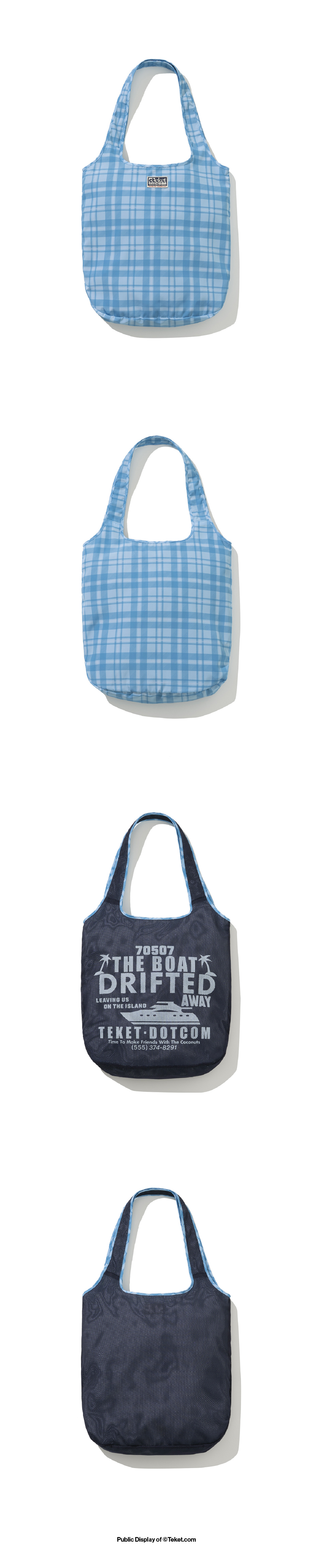ショルダーバッグ teket Boat Reversible Mesh Bag 5FT2261 teket Boat Reversible Mesh Bag 5FT2261 (teket/ショルダー