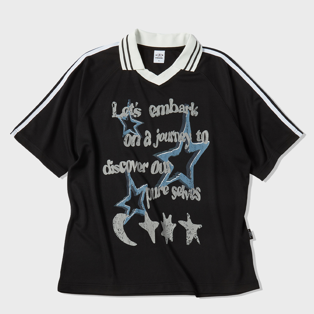★OY★THORN HEART STITCH T-BLACK★正規品/韓国直送料込/人気 THORN HEART STITCH T-BLACK - 감도 깊은 취향 셀렉트샵 29CM