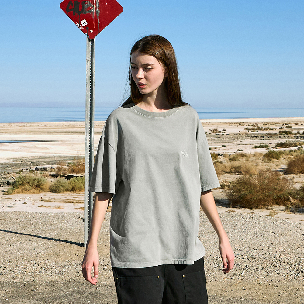 Tシャツ・カットソー ^LOW CLASSIC^ ORGANIC Lc BASIC TSHIRTSAND BEIGE LC242_TS01SI ORGANIC Lc BASIC T-SHIRT_SAND BEIGE_LC242_TS01SI - 감도 깊은