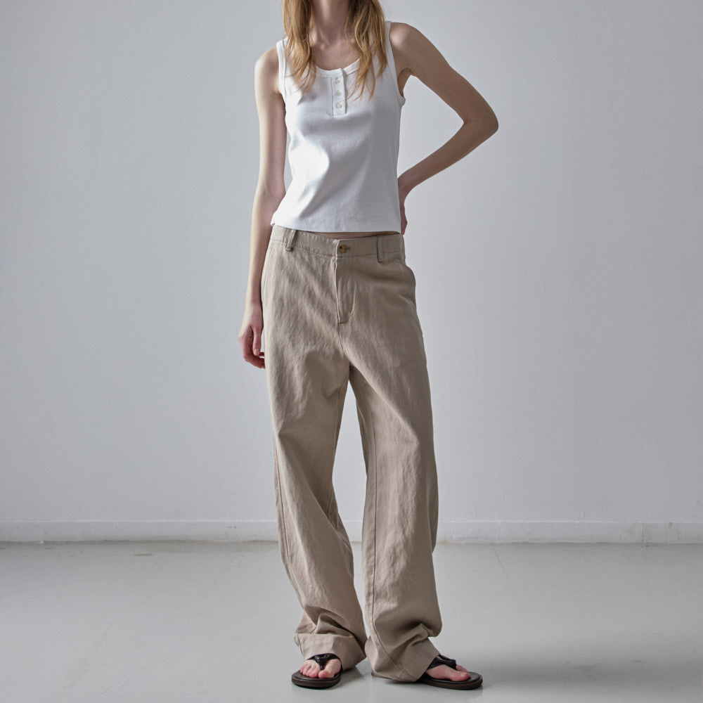 [NOTHING WRITTEN] Eden washing pants (White) ☆送料込☆ Nothing Written(ナッシングリトゥン) Eden washing pants white