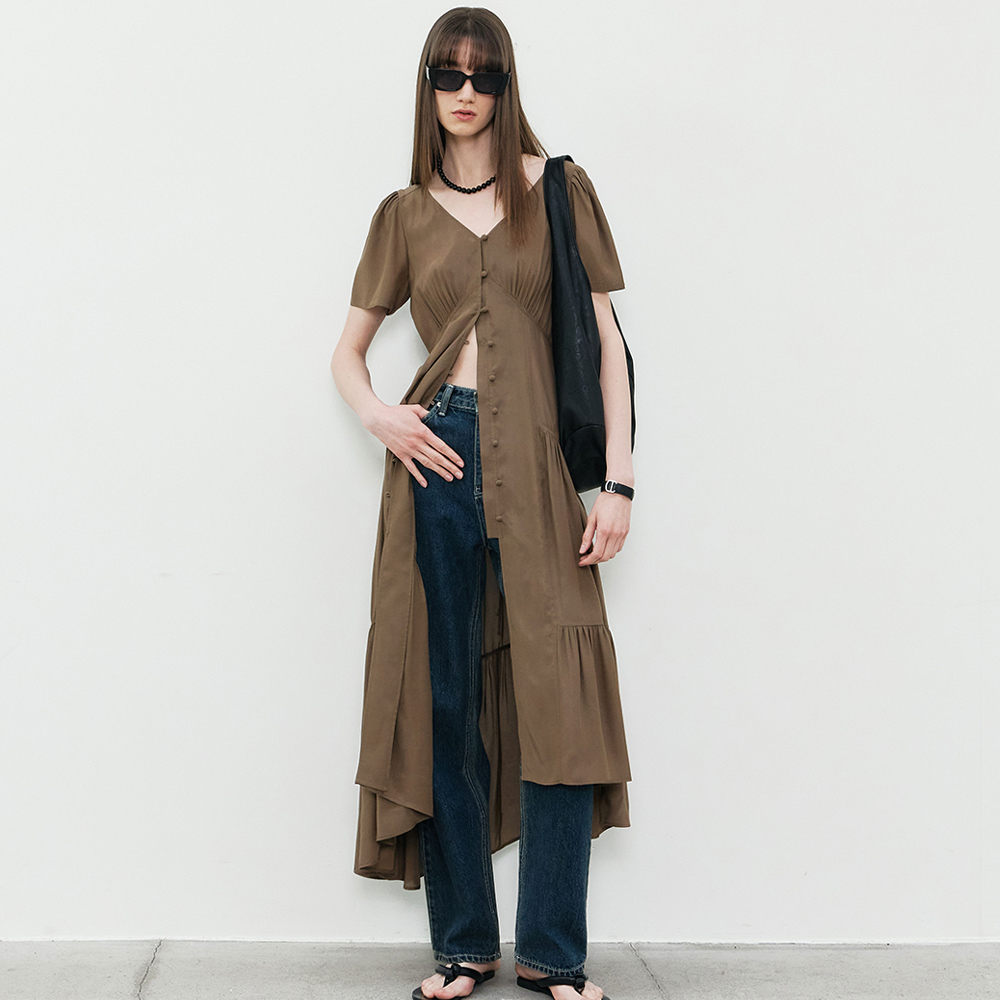25 Summer_ Brown Maxi Dress - 감도 깊은 취향 셀렉트샵 29CM