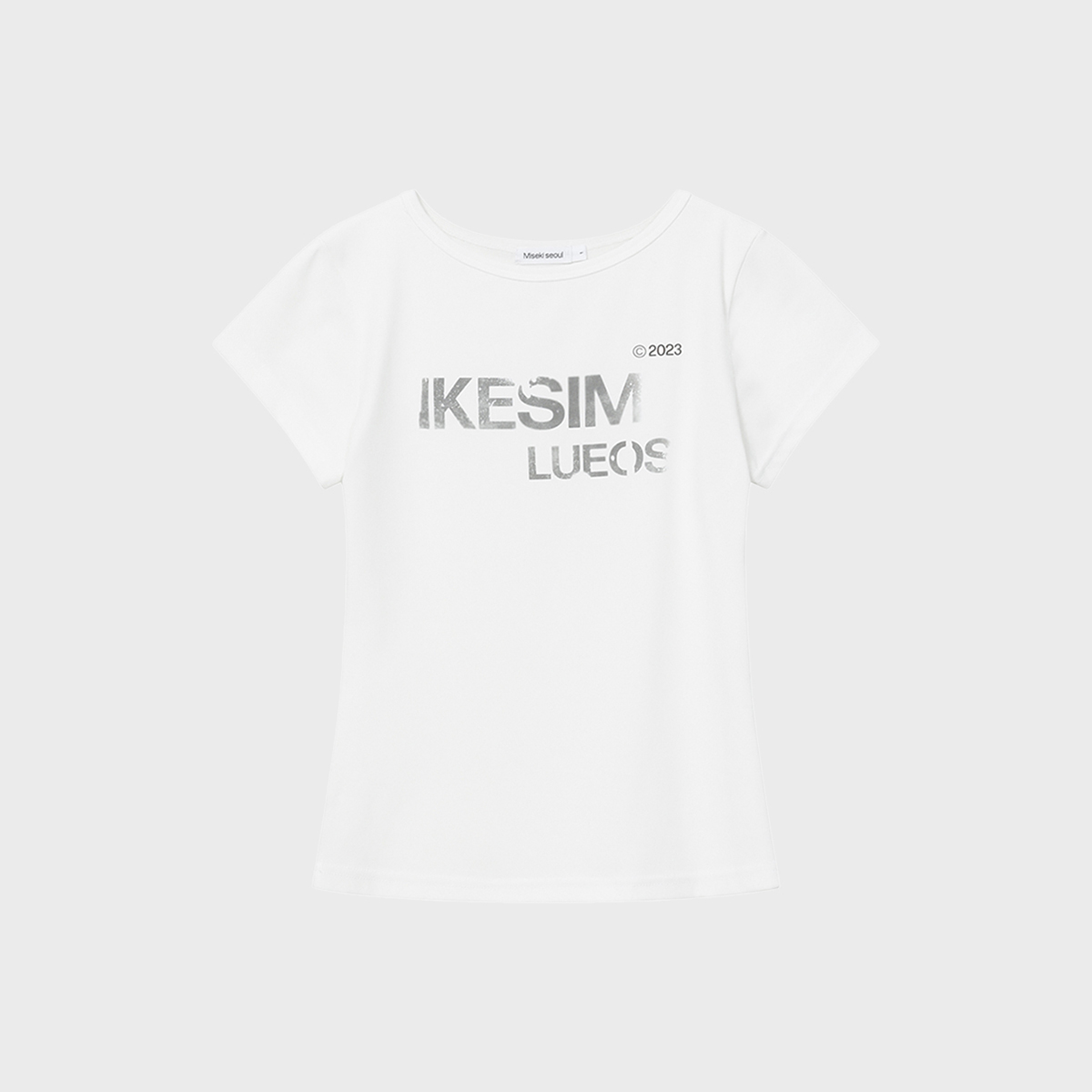 ◆MISEKI SEOUL◆ Tilt quote short sleeves WHITE MSK252TS12WH MUSINSA | MISEKI SEOUL Tilt quote short sleeves WHITE