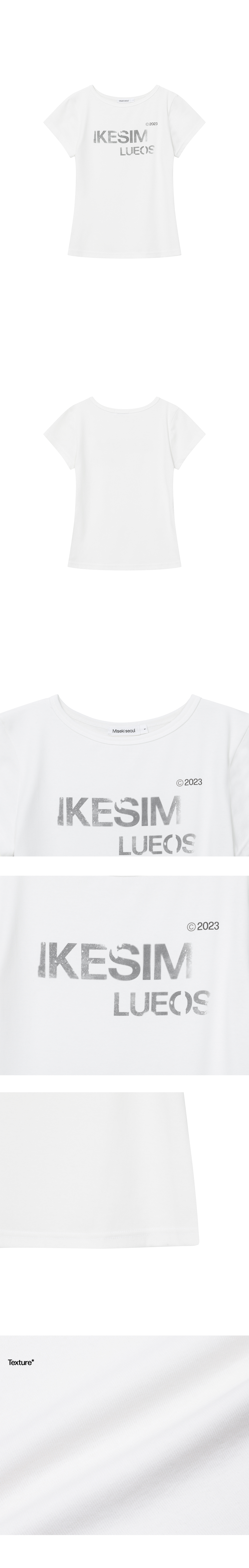 Ikesim short sleeves WHITE - 감도 깊은 취향 셀렉트샵 29CM