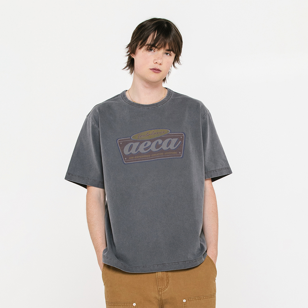 AECA CACTUS HALF SLEEVE-WHITE - 감도 깊은 취향 셀렉트샵 29CM
