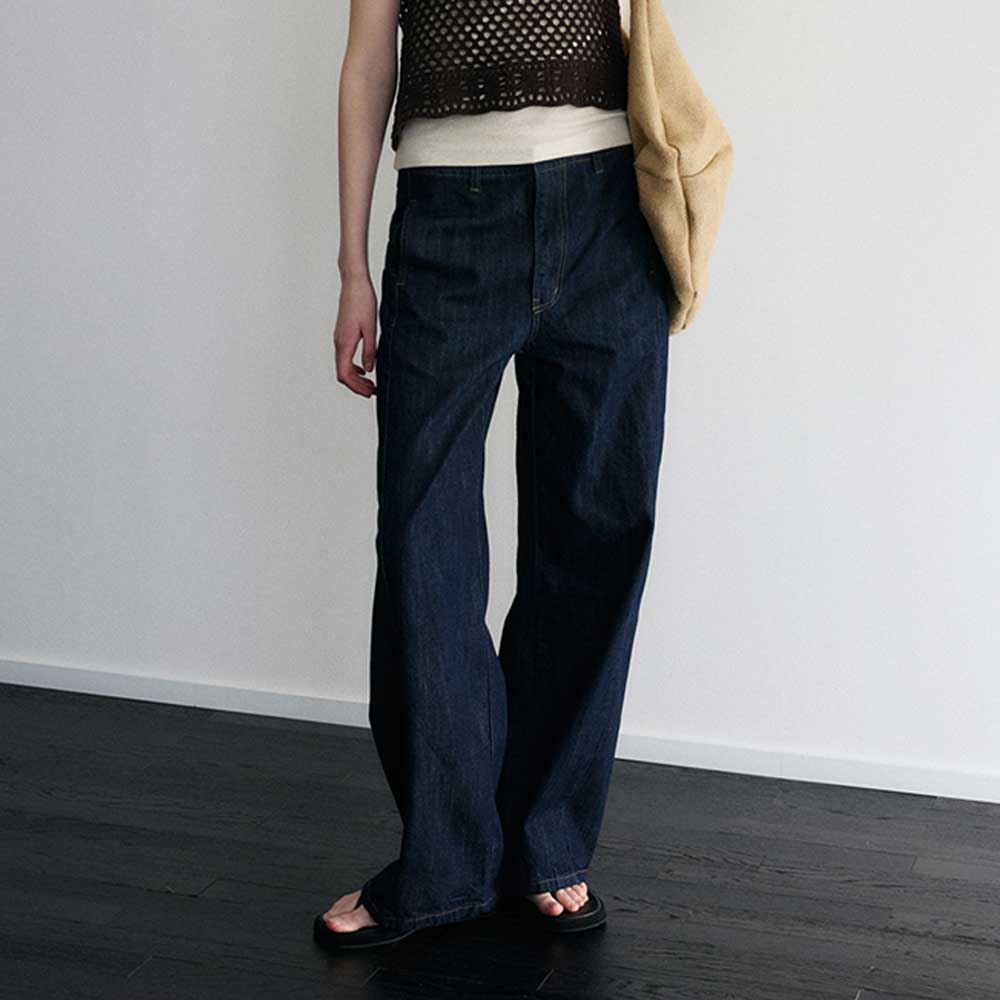 Denim suspenders pants - 감도 깊은 취향 셀렉트샵 29CM
