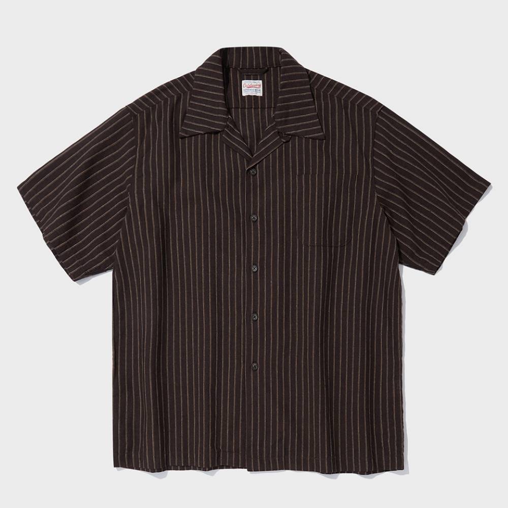 Macdonnell Check Roll Up Half Shirts Indigo Pink - 감도 깊은