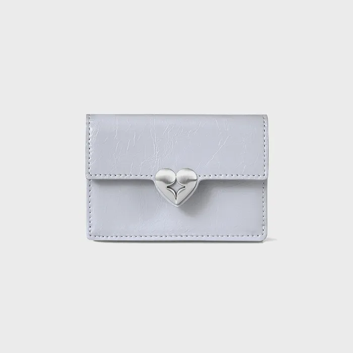 HEARTY TRIPLE WALLET - MISTY LAVENDER - 감도 깊은 취향