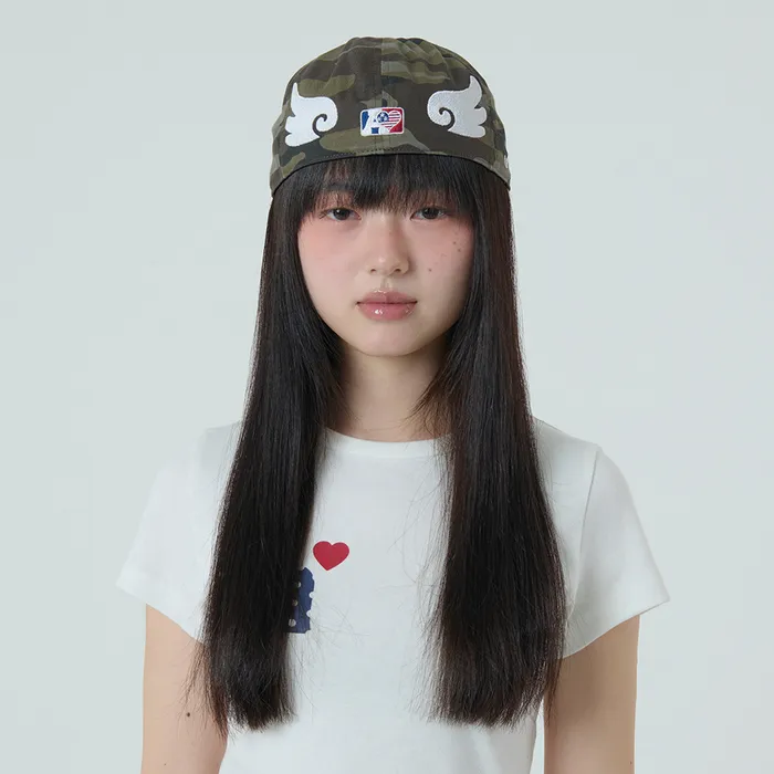 AE SYMBOL ANGEL WING CAP [CAMO] - 감도 깊은 취향 셀렉트샵 29CM