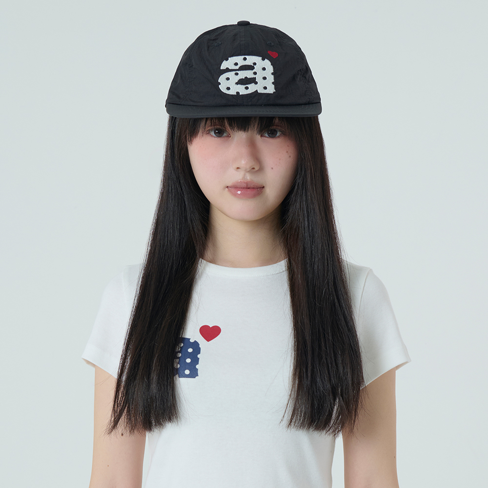 DOT SMALL LETTER NYLON CAP [BLUE] - 감도 깊은 취향 셀렉트샵 29CM