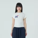 DOT SMALL LETTER TEE [WHITE]