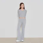 슬림 로우라이즈 팬츠 (2color)