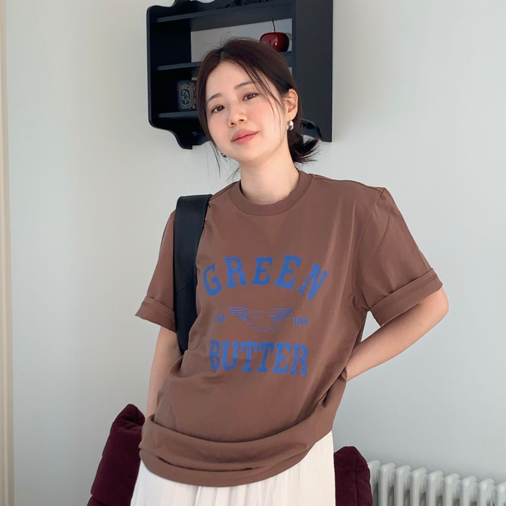 Butter Wing Tee (Brown)
