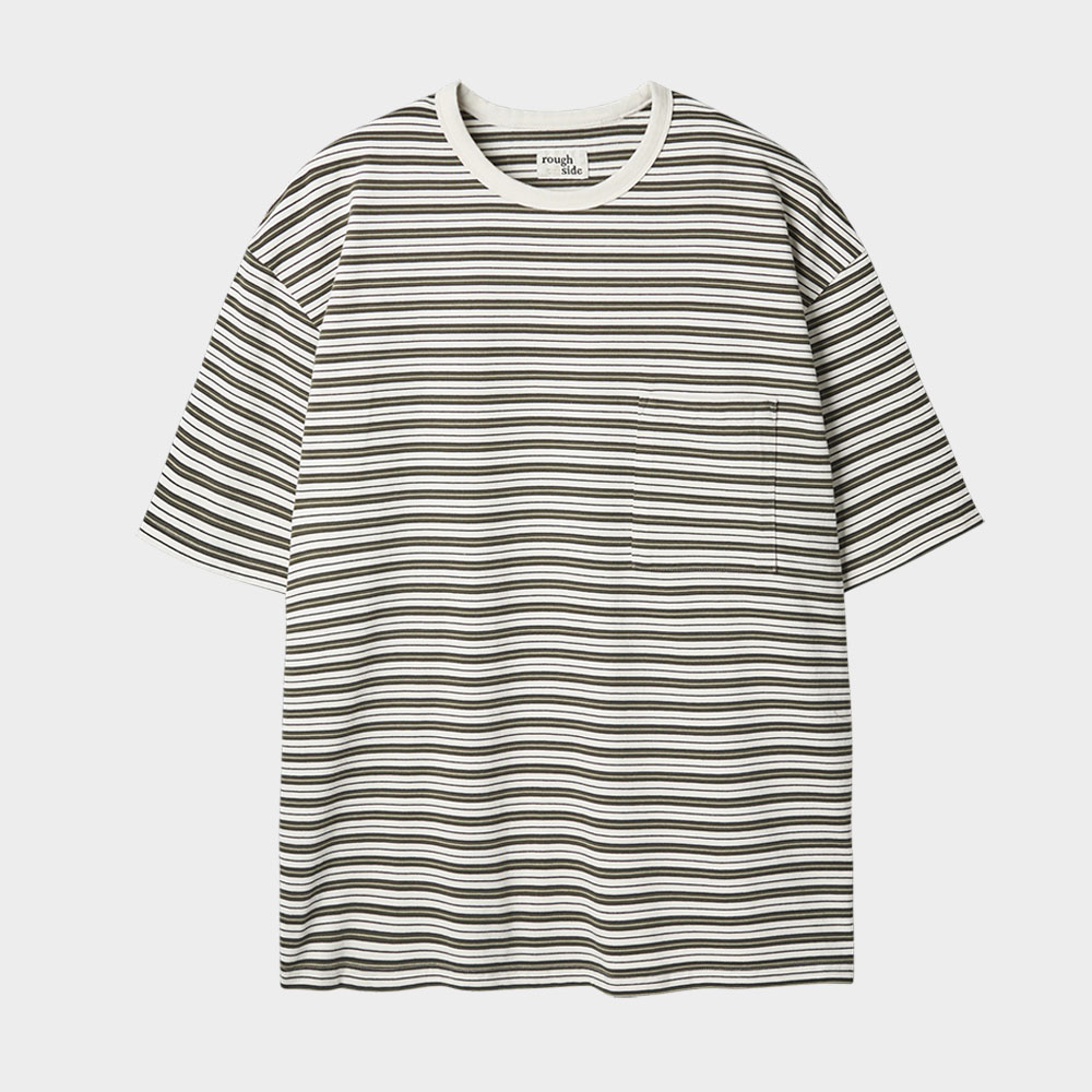 PARTIMENTOのEngineered Stripe Ringer Tee 全2色 PARTIMENTO