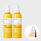 [2PACK] 퓨어 클렌징 밀크 200ml (+클렌징폼20ml+스크럽팩7g+쇼핑백 증정)