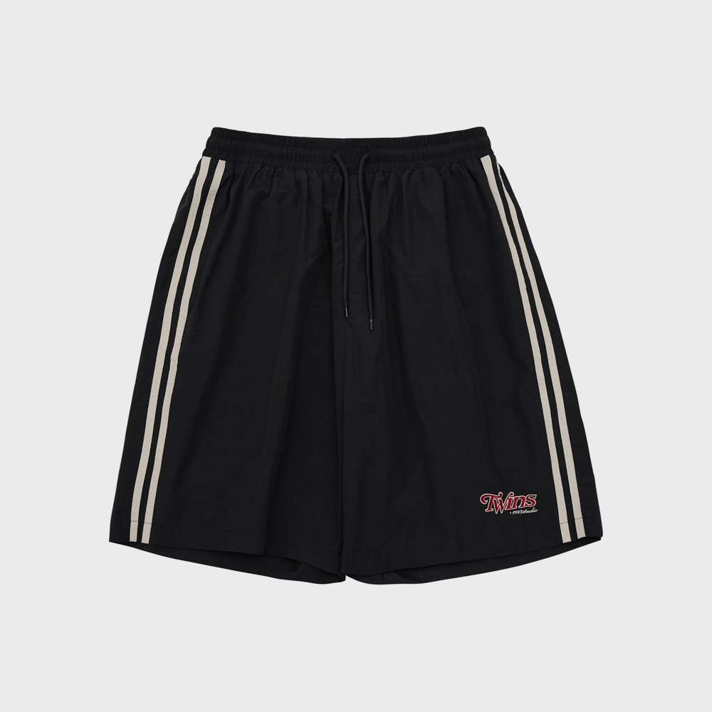 【YESEYESEE】ST FOOTBALL SATIN SHORTS BLACK ST Football Satin Shorts Black - 감도 깊은 취향 셀렉트샵 29CM