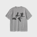PAUSE BIRD HS 티셔츠_GREY