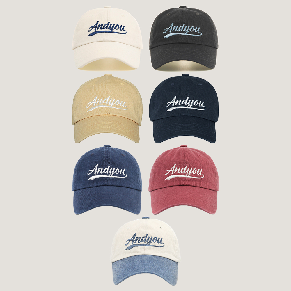 [AND YOU] 韓国 SEONYUDO Basic logo ball cap 5色 関税込 손예진, 아이유, 이시안 착용]SEONYUDO Basic logo ball cap