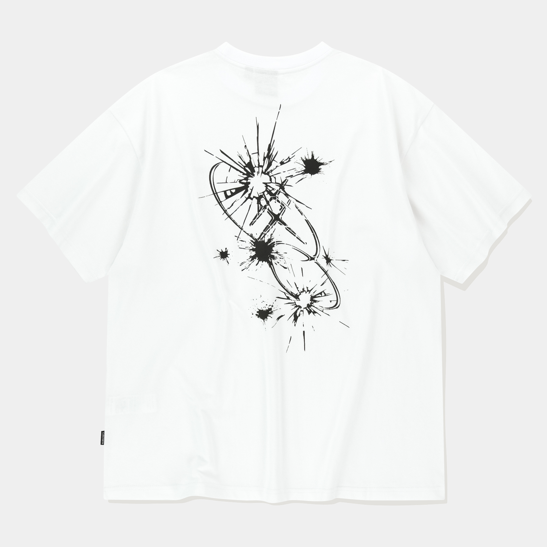 N4ND Dagger Tribal Logo T-Shirts - White - 감도 깊은 취향