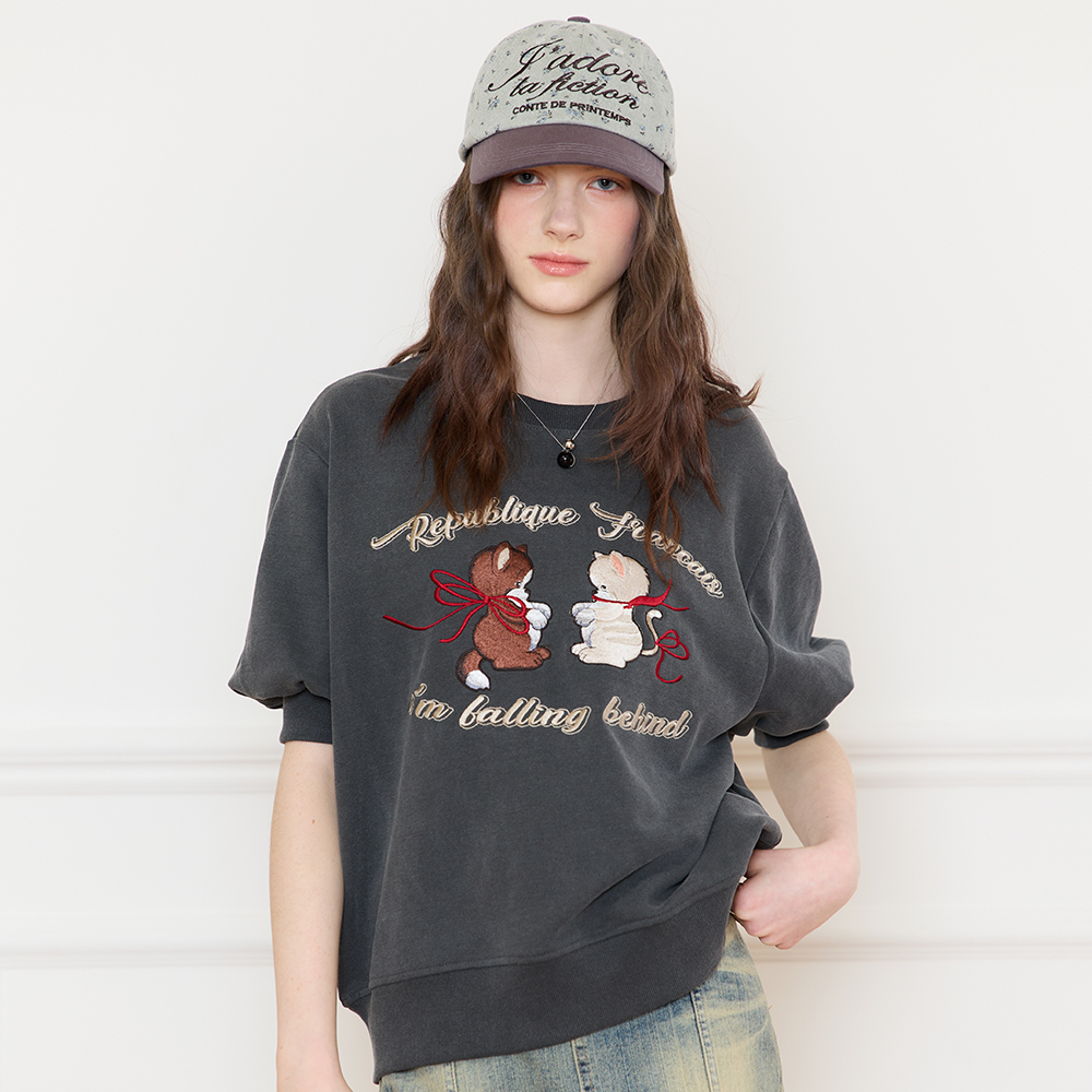 29CM 단독] L16 HAPPY BIRTHDAY T-SHIRT(BLACK) - 감도 깊은