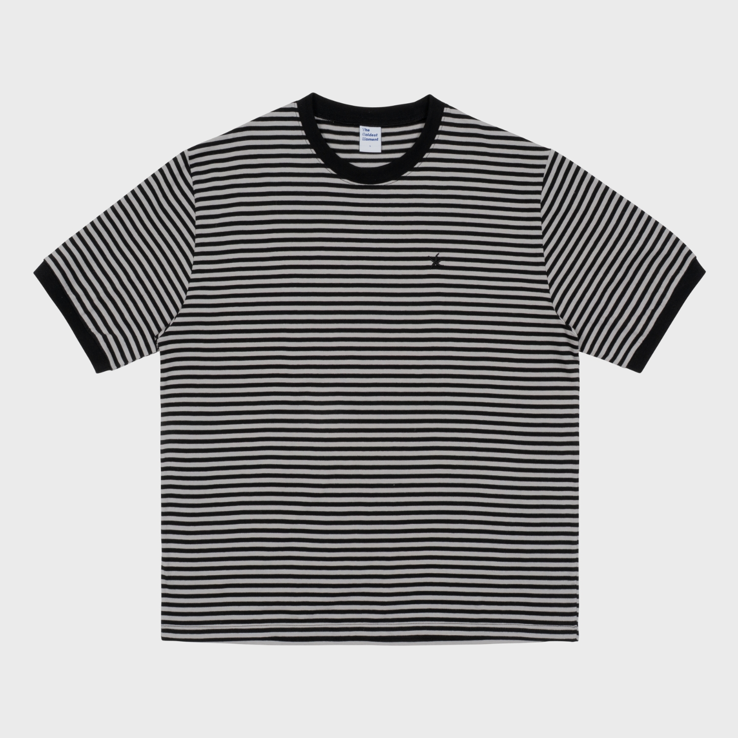 ★OY★LOGO STRIPE RINGER TEE - BLACK★正規品/韓国直送料込 오와이 로고 스트라이프 링거 티 블랙 | OY | KREAM