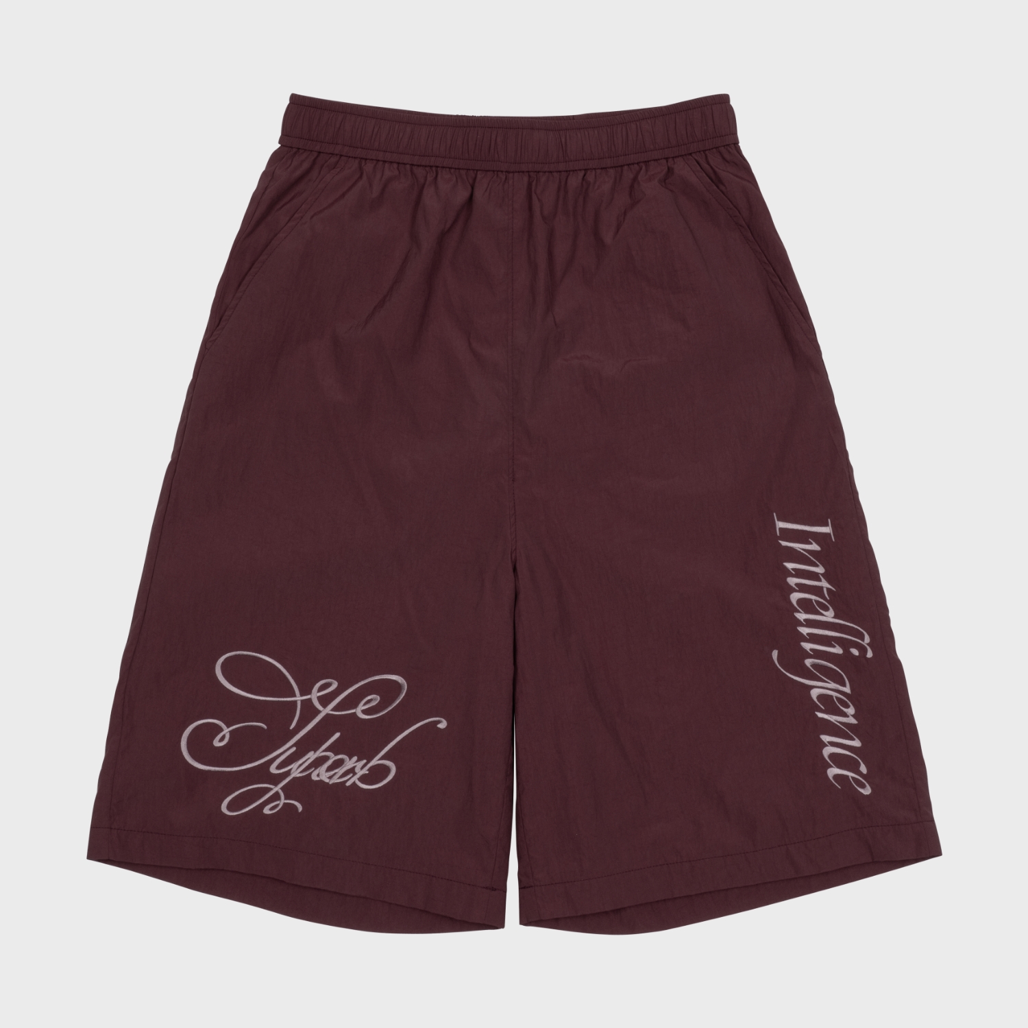 ハーフ・ショートパンツ NK Sunup Bermuda Sweat Shorts BurgundyK24QC726 NK] Sunup Bermuda Sweat Shorts (Burgundy)_K24QC726 - 감도