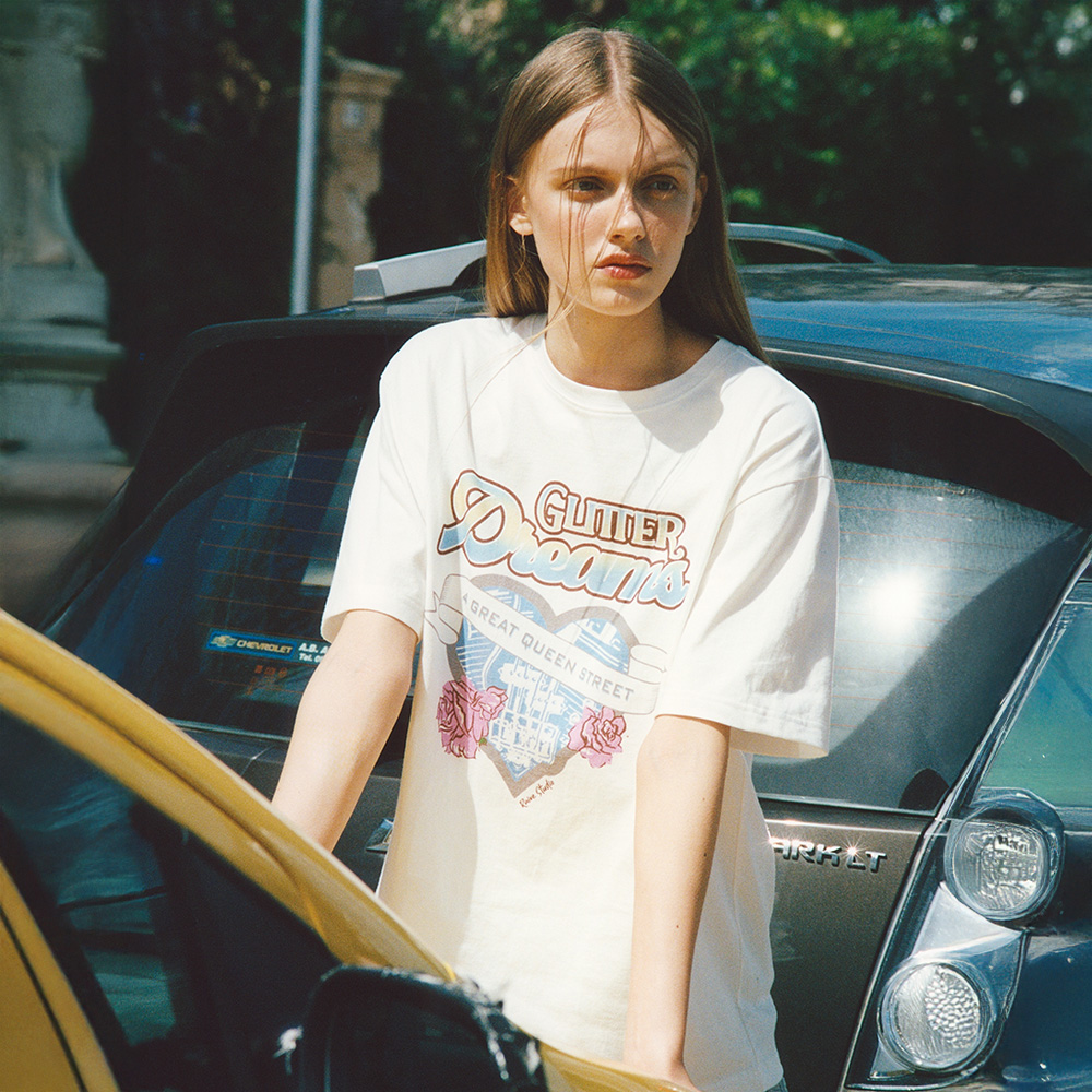 HIDE AWAY T-SHIRT in D/Grey VW2ME124-13 - 감도 깊은 취향