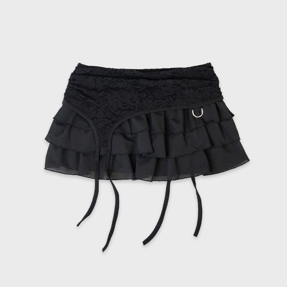 Sculptor X Fantasia] Tail Skirt Hazy Pink - 감도 깊은 취향