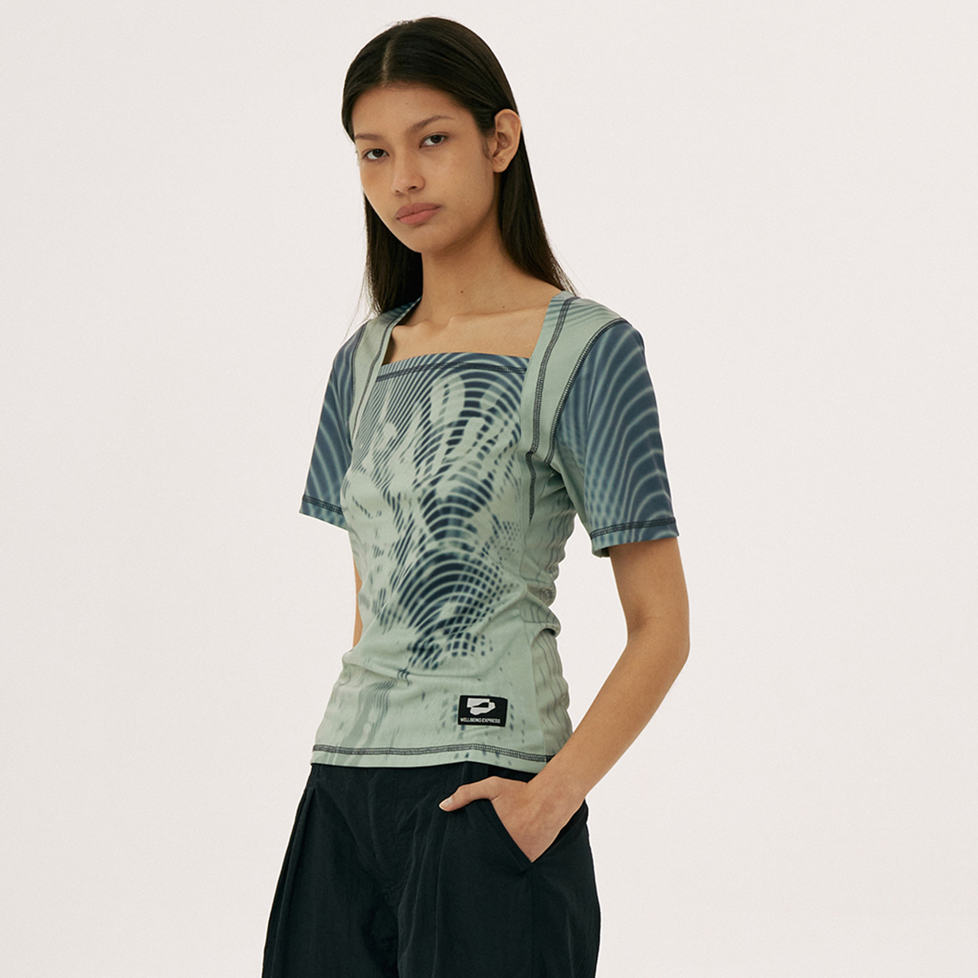 Oversized Pigeon Half Sleeve Black - 감도 깊은 취향 셀렉트샵