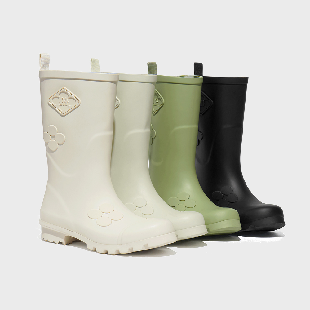 ★ Rockfish X MINJUKIM ★ FLORAL SHADOW BOOTS SHORT X MINJUKIM] FLORAL SHADOW BOOTS SHORT - 3 colors - ROCKFISH