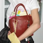 mini box bag (rouge)