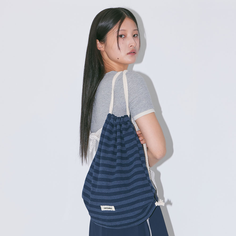[AEAE]WEB LOGO CHECK GYM SACK [BLUE(ブルー) MUSINSA | AEAE WEB LOGO CHECK GYM SACK [BLUE]