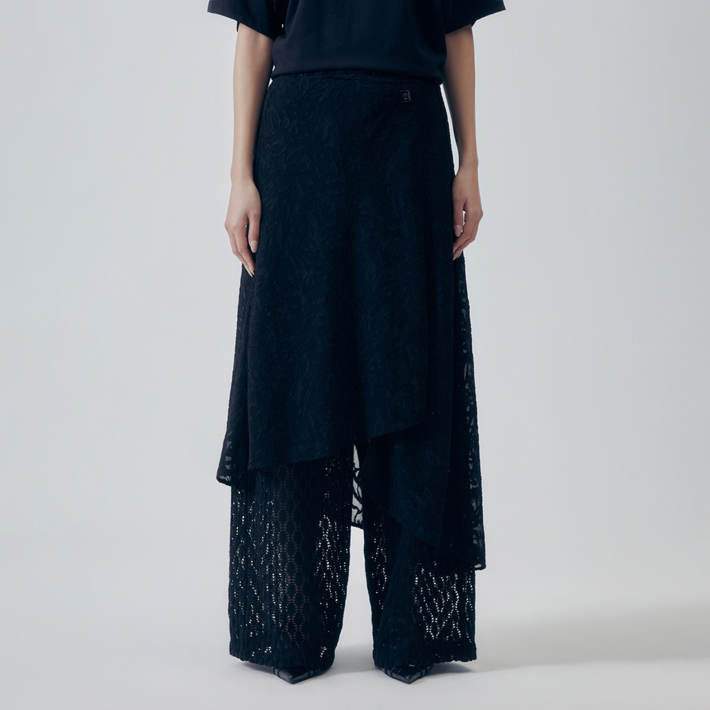 韓国商品/TRIEEMINGBIRD Scarf Wrapped Pants 韓国商品/TRIEEMINGBIRD Scarf Wrapped Pants