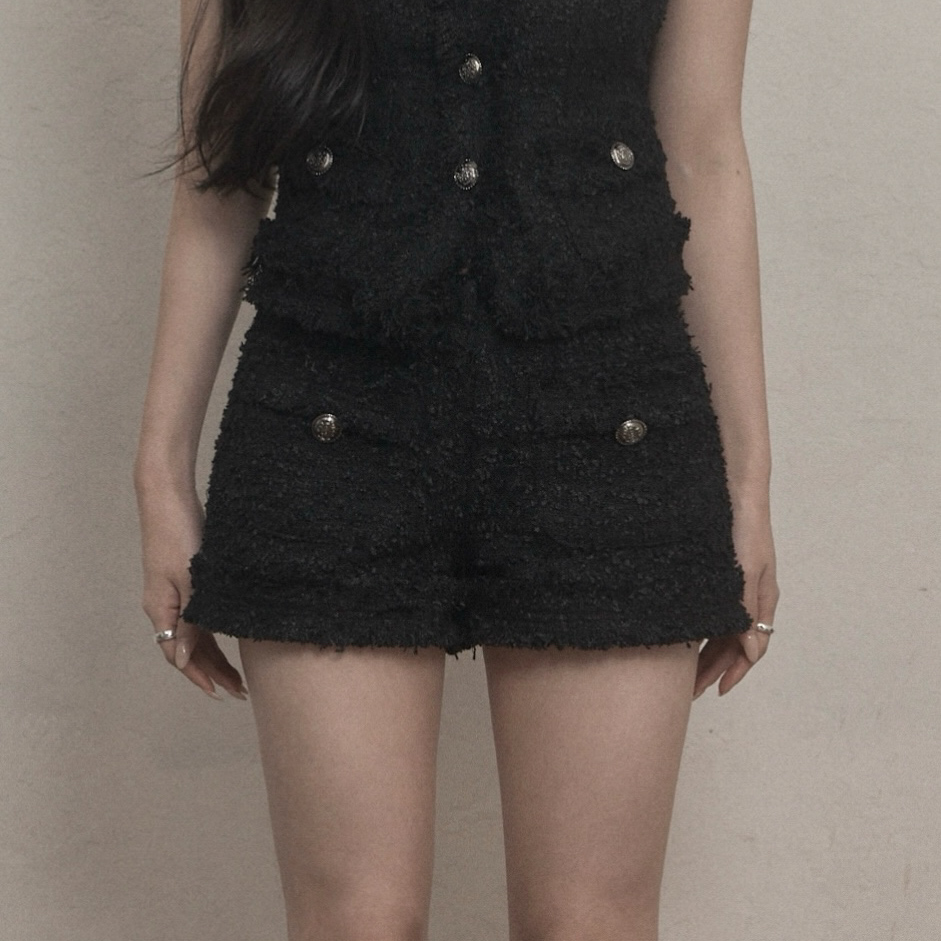 【KHAKIPOINT】25SS★ Antique Tweed Shorts-2色 MUSINSA | KHAKIPOINT Antique Tweed Shorts (ivory)