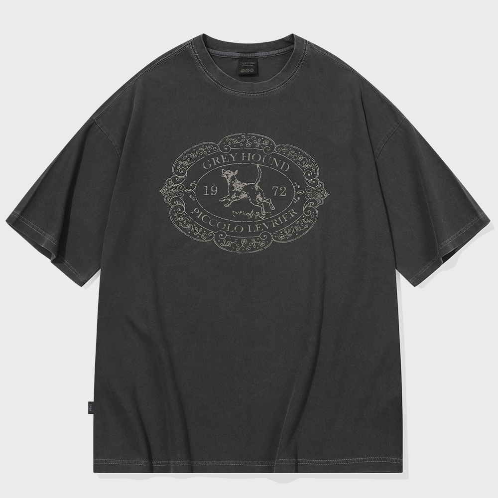 Nice Ghost Club★男女兼用 Heavenly Bear Angel BigBig T-shirt anime star tee[black] - niceghostclub