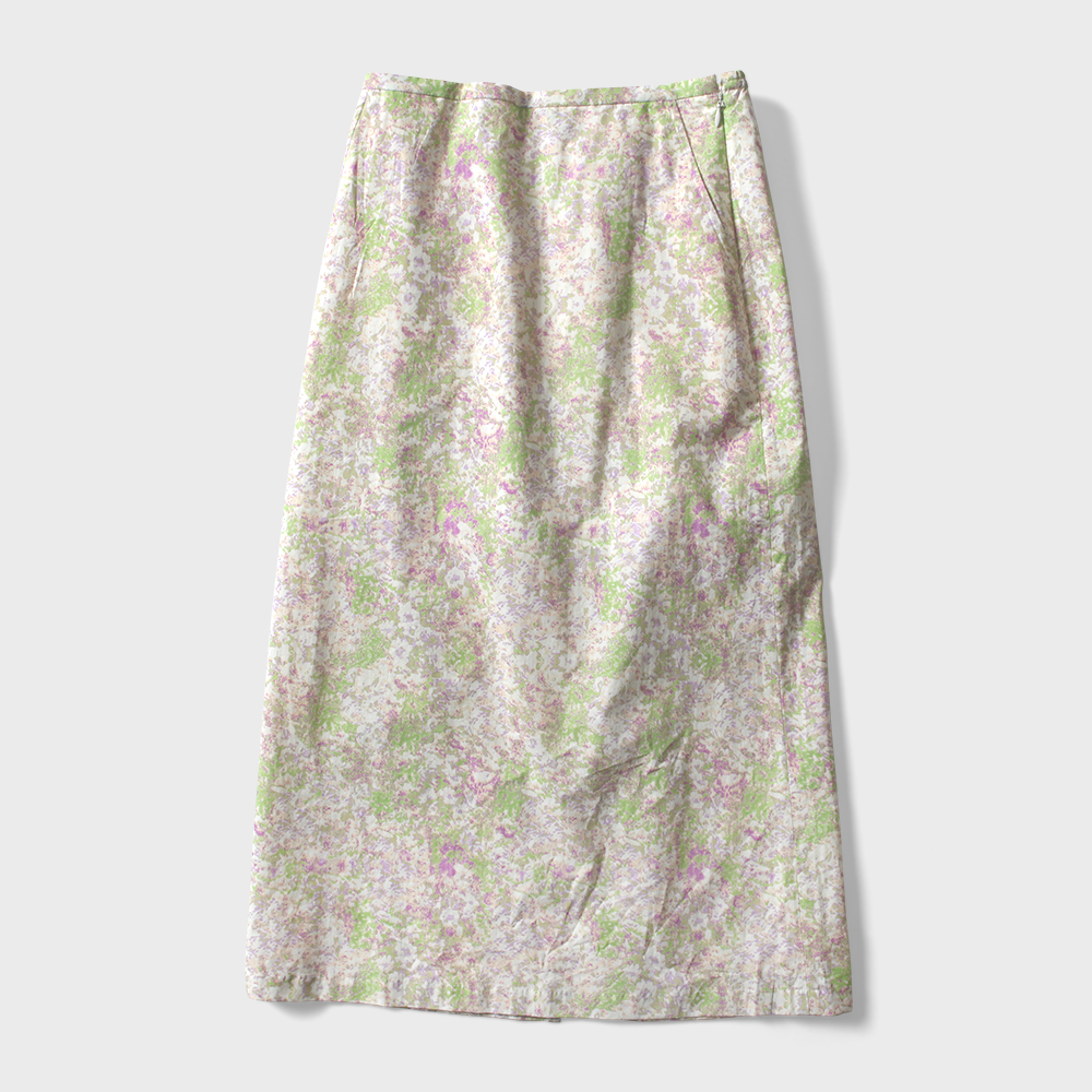 ZIJEL Straight Knitted Skirt - Grey - 감도 깊은 취향 셀렉트